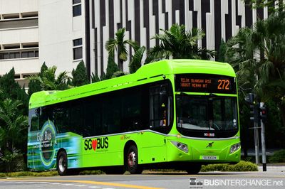 Bus 272 - SBS Transit Volvo B5LH (SG3002M)