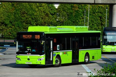 Bus 189 - Tower Transit Singapore Yutong E12 (ZK6128BEVG) (SG3090H)