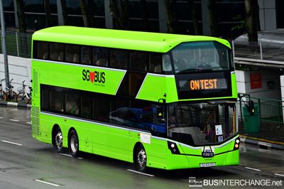 SBS Transit Volvo B8L (SG4003D) - On Test