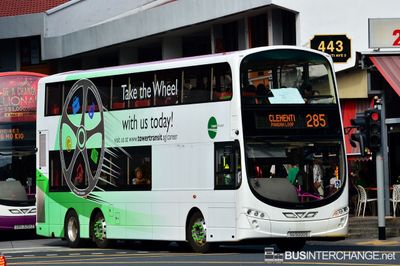 Bus 285 - Tower Transit Singapore Volvo B9TL (SG5000E)