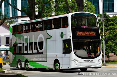 Tower Transit Singapore Volvo B9TL (SG5004U) - TRAINING BUS