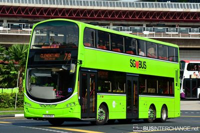 Bus 78 - Tower Transit Singapore Volvo B9TL (SG5016K)