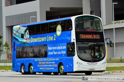 Tower Transit Singapore Volvo B9TL (SG5019C) - TRAINING BUS
