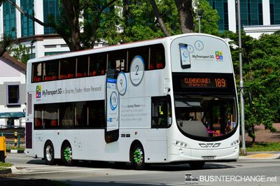 Bus 189 - Tower Transit Singapore Volvo B9TL (SG5031R)