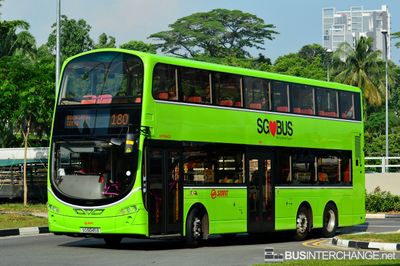 Bus 180 - SMRT Buses Volvo B9TL (SG5045B)