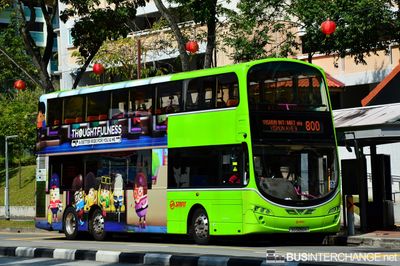 Bus 800 - SMRT Buses Volvo B9TL (SG5050K)