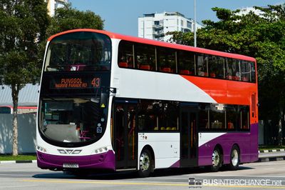 Bus 43 - Go-Ahead Singapore Volvo B9TL (SG5060G)