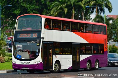Bus 136 - Go-Ahead Singapore Volvo B9TL (SG5075P)