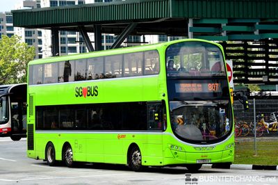 Bus 807 - SMRT Buses Volvo B9TL (SG5126B)