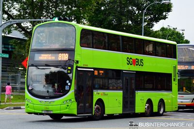 Bus 811A - SBS Transit Volvo B9TL (SG5126B)