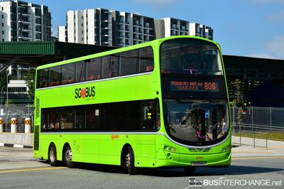 Bus 806 - SMRT Buses Volvo B9TL (SG5134C)