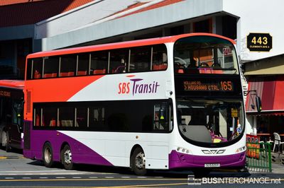 Bus 165 - SBS Transit Volvo B9TL (SG5326R)