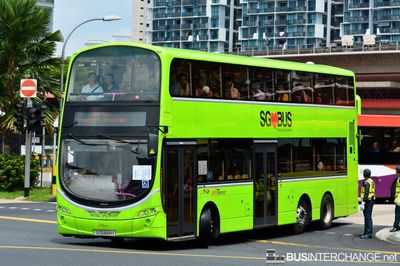 Bus Shuttle 1 - SBS Transit Volvo B9TL (SG5444H)