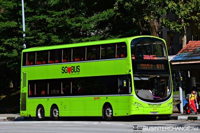 Bus 811 - SMRT Buses Volvo B9TL (SG5488G)