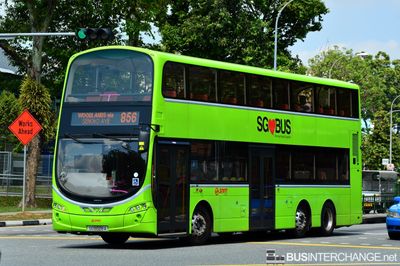 Bus 856 - SMRT Buses Volvo B9TL (SG5528A)