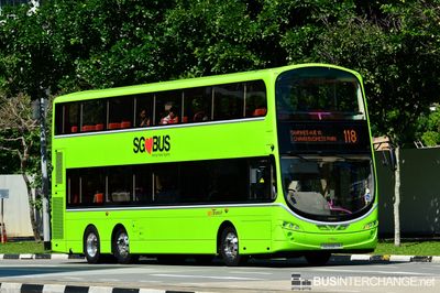Bus 118 - SBS Transit Volvo B9TL (SG5557R)