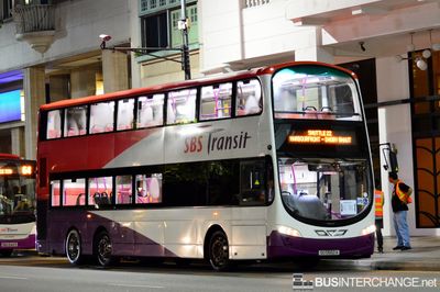 Bus Shuttle 22 - SBS Transit Volvo B9TL (SG5562A)