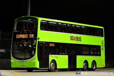 Bus 518 - SBS Transit Volvo B9TL (SG5574R)