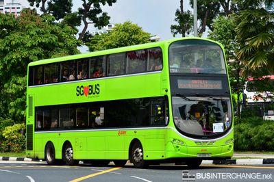 Bus SHUTTLE4 - SMRT Buses Volvo B9TL (SG5587D)