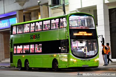 Bus Shuttle 22 - SBS Transit Volvo B9TL (SG5603R)