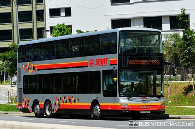 Bus 983 - SMRT Buses MAN ND323F (A95) (SG5745P)