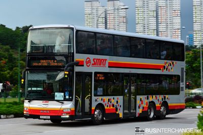 Bus SHUTTLE4 - SMRT Buses MAN ND323F (A95) (SG5748G)
