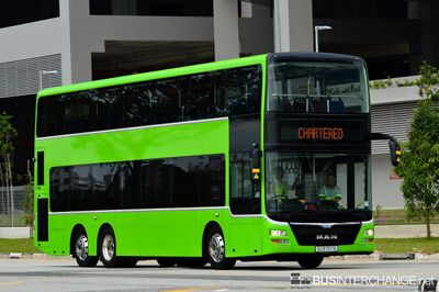 SMRT Buses MAN ND323F (A95) (SG5757E) - CHARTERED