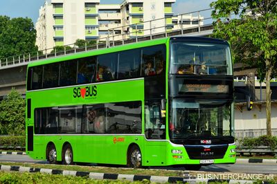 Bus 964 - SMRT Buses MAN ND323F (A95) (SG5776A)