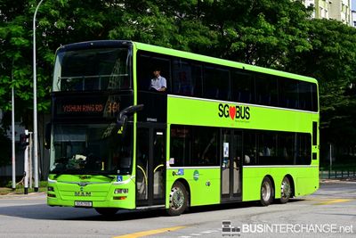 Bus 861 - Tower Transit Singapore MAN A95 (SG5791E)