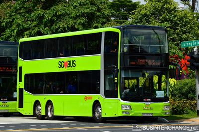 Bus SHUTTLE4 - SMRT Buses MAN ND323F (A95) (SG5826P)