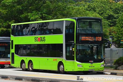 Bus 912B - SMRT Buses MAN ND323F (A95) (SG5978J)