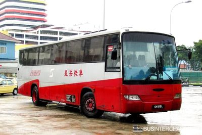 Singapore-Johore Express Scania K114IB (SH106L) - SJE