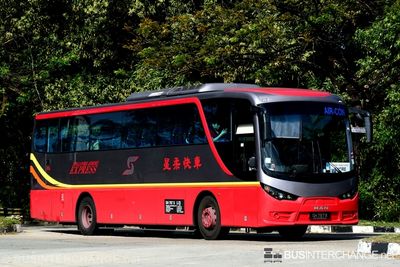 Singapore-Johore Express MAN SU283F (A91) (SH787X) - SJE