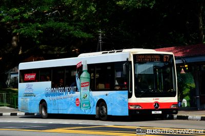 Bus 67 - SMRT Buses Mercedes-Benz OC500LE (SMB3C)