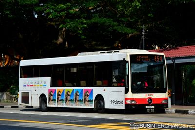 Bus 854 - SMRT Buses Mercedes-Benz OC500LE (SMB  27J)