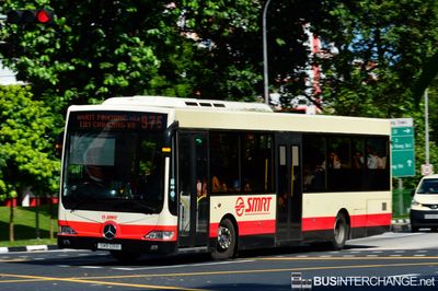 Bus 975 - SMRT Buses Mercedes-Benz OC500LE (SMB 128B)