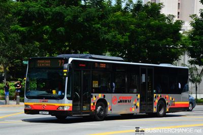 Bus 77 - SMRT Buses Mercedes-Benz Citaro (SMB 140P)