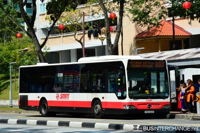 Bus 800 - SMRT Buses Mercedes-Benz Citaro (SMB 160G)
