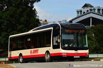 Bus 912A - SMRT Buses MAN NL323F (A22) (SMB 290P)
