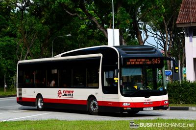 Bus 945 - SMRT Buses MAN NL323F (A22) (SMB1328J)