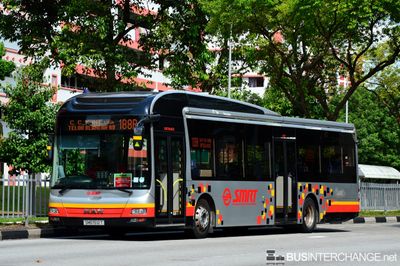 Bus 188R - SMRT Buses MAN NL323F (A22) (SMB1512T)