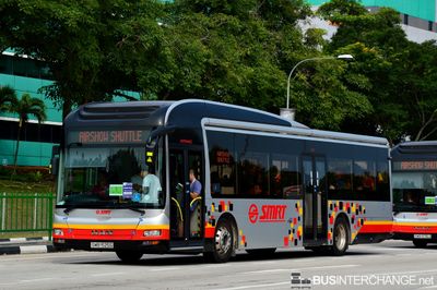 SMRT Buses MAN NL323F (A22) (SMB1525G) - Airshow Shuttle