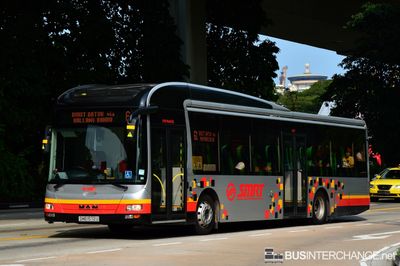 Bus 61 - SMRT Buses MAN NL323F (A22) (SMB1572U)