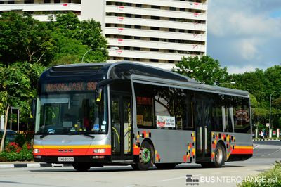 Bus 990 - Tower Transit Singapore MAN NL323F (A22) (SMB3001M)