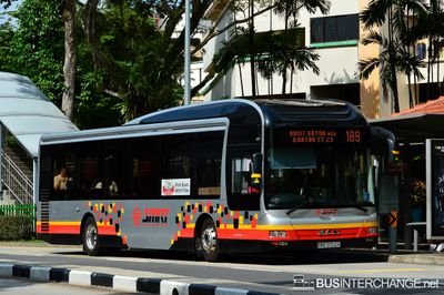 Bus 189 - SMRT Buses MAN NL323F (A22) (SMB3002K)