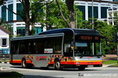 Bus 189 - SMRT Buses MAN NL323F (A22) (SMB3004E)