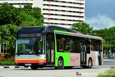 Bus 990 - Tower Transit Singapore MAN NL323F (A22) (SMB3004E)