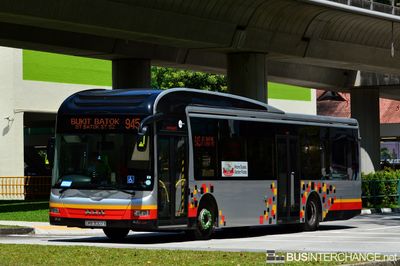 Bus 945 - Tower Transit Singapore MAN NL323F (A22) (SMB3007Y)