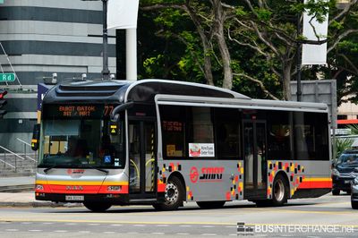 Bus 77 - SMRT Buses MAN NL323F (A22) (SMB3009S)