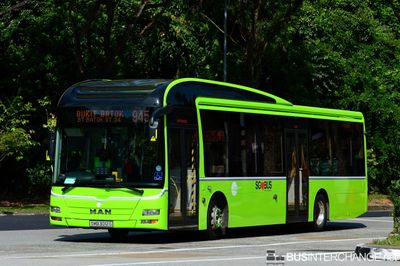 Bus 945 - Tower Transit Singapore MAN NL323F (A22) (SMB3012G)